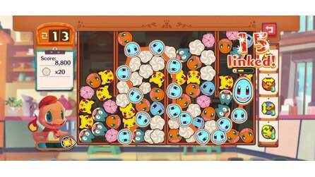 Pokémon Cafè Mix - Screenshots