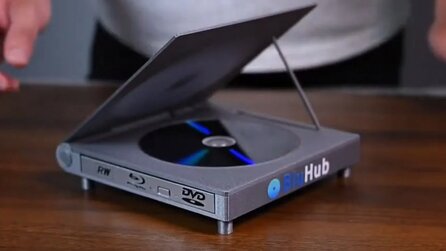 Im Streaming-Zeitalter wollen die Menschen immer noch Discs: Kickstarter-Kampagne für ein Blu-ray-Laufwerk mit USB-Hub beweist es – und wirft Fragen auf