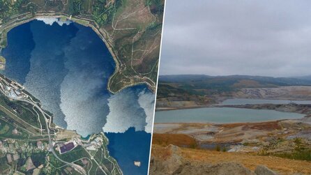 Im Jahr 2008 füllte Spanien eine 300 Meter tiefe Kohlemine mit Wasser – vier Jahre später wurde daraus der größte künstliche See des Landes