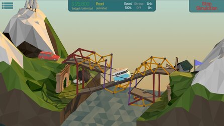 Poly Bridge - Screenshots