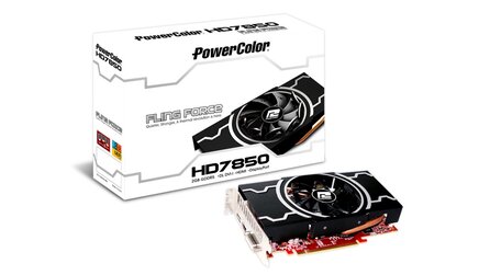 Powercolor Radeon HD 7850 Fling Force - Ungewöhnlicher Kühler mit ausfahrbaren Lüfterblättern