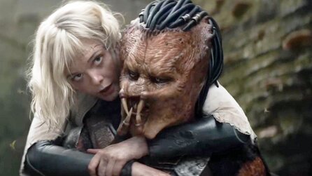 Um Elle Fanning in Predator Badlands in der Mitte durchzuschneiden, hatten die Macher eine kreative wie ungewöhnliche Inspiration: Hunderollstühle