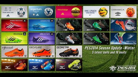 Pro Evolution Soccer 2014 - Screenshots