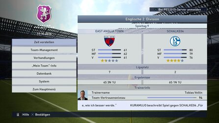 Pro Evolution Soccer 2015 - Screenshots