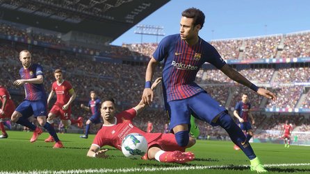 Pro Evolution Soccer 2018 - Transfer von Neymar bringt den »Cover-Fluch« zu Konami