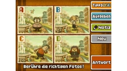 Professor Layton und der Ruf des Phantoms - Screenshots