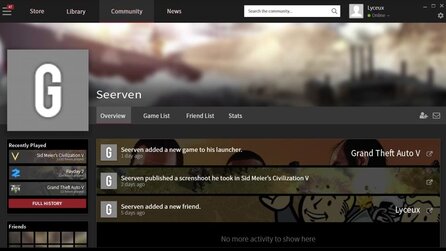 Project Ascension - Community-Client vereint Steam, Uplay und mehr; Beta-Termin