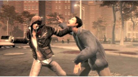 Prototype - Screenshots zeigen Alex Mercer in Aktion