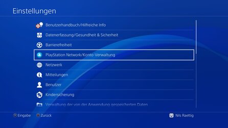 PlayStation Now - Kündigung auf der PS4