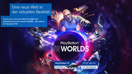 PlayStation VR + Camera + VR Worlds für 199 € - Angebot auf Amazon.de