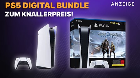 PS5 Digital Edition bei Amazon günstig kaufen: Jetzt mit God of War Ragnarök im Angebot