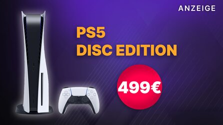PS5 Disc Edition unter 500€ gefallen: Für kurze Zeit könnt ihr die SONY Playstation 5 jetzt richtig günstig haben