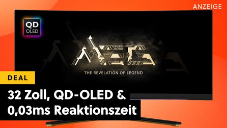 Mit der Macht von Quantum Dot: 34 Zoll QD-OLED Gaming-Monitor jetzt ohne MwSt. im MediaMarkt-Angebot und damit günstig wie nie!