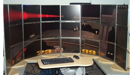 Kurioses - Multi-Monitore zum Abwinken
