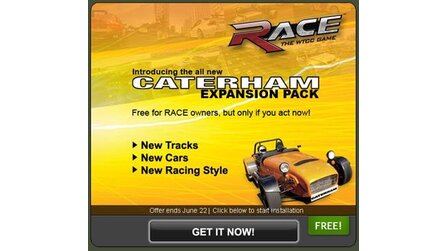 Race: Caterham - Eine Woche kostenloser Download über Steam