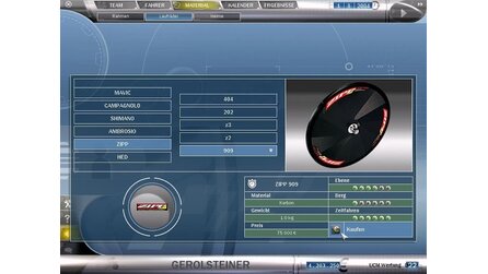 Radsport Manager 20042005 - Screenshots