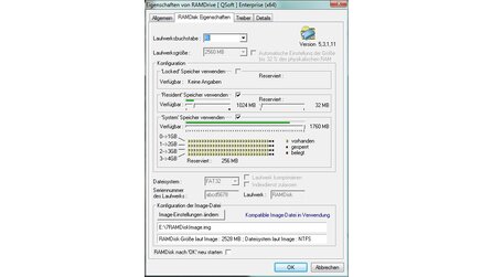Volle Power mit RAM-Disk - Arbeitsspeicher als Festplatte