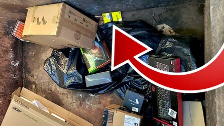 Hättet ihr es auch getan? Spieler sieht weggeworfene RAM-Packung in einer Mülltonne – und klettert hinein, um sie zu öffnen