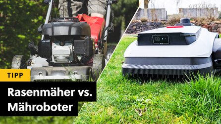 Rasenmäher vs. Mähroboter: Lohnt es sich 2026 noch, selbst zu mähen? Wir wagen den Vergleich!