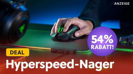 Bis zu 100 Stunden Akkulaufzeit: Kabellose Razer Gaming Maus für weniger als die Hälfte im Amazon-Angebot