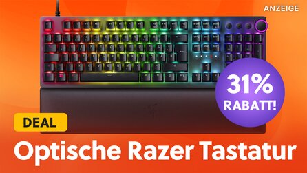 8000Hz Abtastrate: Diese optische Gaming Tastatur ist ultraschnell, langlebig und jetzt stark reduziert bei Amazon