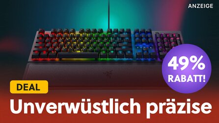Mega-Preishammer bei Amazon: Mechanische Razer BlackWidow V3 Gaming Tastatur zum halben Preis im Angebot