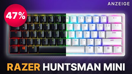 Für die Ewigkeit konstruiert: Mechanische Razer Gaming Tastatur auch in weiß jetzt supergünstig zum Bestpreis