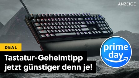 Razer stiehlt Logitech + Co. die Show beim Prime Day: Unseren Tastaturen-Tipp gibts jetzt nur noch für kurze Zeit fast zum halben Preis!