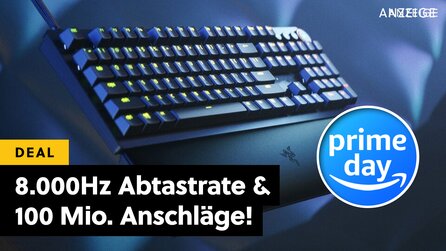 Optische Gaming-Tastatur von Razer im Amazon Prime Day-Angebot: Unsere Tastatur-Empfehlung gibts jetzt zum halben Preis!