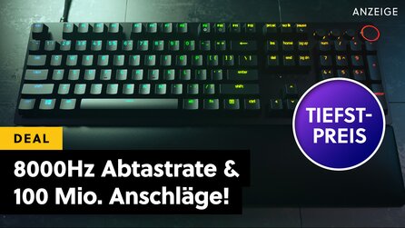 Optische Gaming-Tastatur von Razer zum Tiefstpreis: Unsere Tastatur-Empfehlung ist jetzt so günstig wie noch nie!