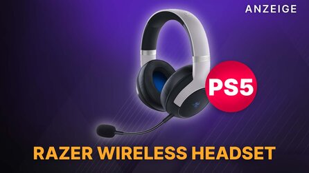 In dieses Wireless PS5 Gaming Headset von Razer werdet ihr euch verlieben - Jetzt mit 36% Rabatt zum Tiefstpreis