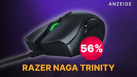 Razer Naga Gaming Maus mit bis zu 19 Tasten jetzt über die Hälfte reduziert im Amazon Angebot