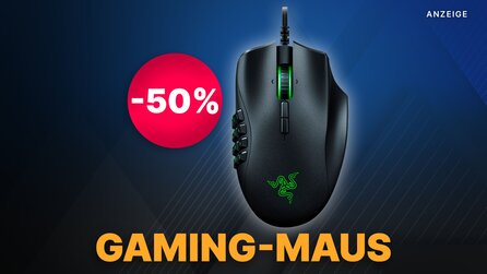 Starke Gaming-Maus um die Hälfte reduziert: Razer Naga Trinity im Top-Angebot