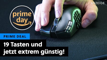 Logitech + Co. haben sowas nicht im Sortiment: Die meiner Meinung nach beste Gaming-Maus ist jetzt im Amazon Prime Day-Angebot!