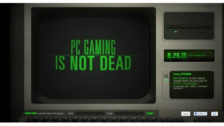Razer - »PC-Gaming ist nicht tot« - Countdown bis zum 26. August