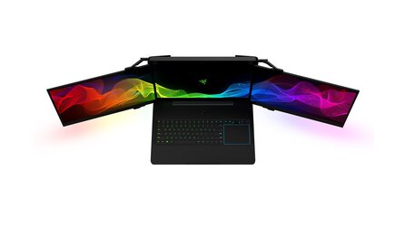 Razer Project Valerie - Notebook mit drei Bildschirmen