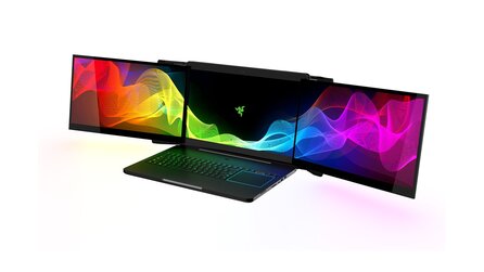 Razer Project Valerie - Notebook mit drei Bildschirmen