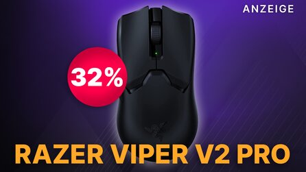 32% Rabatt bei der vielleicht besten wireless Gaming Maus für schnelle Shooter: Holt euch den Razer Nager bei Amazon!