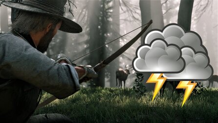 Spieler jagt Gewitter in Red Dead Redemption 2 - und wird vom Blitz getroffen