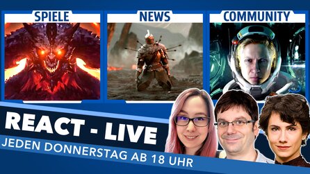 React Live: Zwischen Fordernd und Frust: Wo liegt die Grenze? Heute mit Heiko, Ann-Kathrin + Natascha