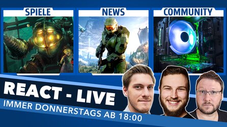 React Live - Quatscht mit uns ab 18:00 Uhr heute live