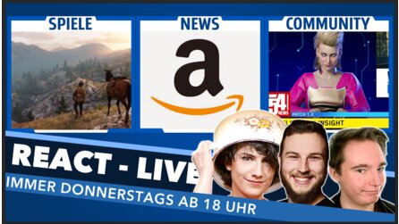 React Live ab 18 Uhr: Eure liebsten Open World, Cyberpunk-Patch und mehr