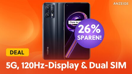 5G, 120Hz + Dual SIM: Handy-Geheimtipp mit starkem Prozessor jetzt für weniger als 260€ supergünstig bei Amazon