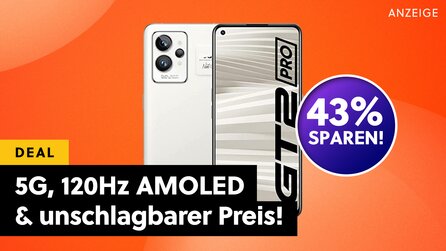 5G-Handy mit 120Hz AMOLED-Display absurd günstig: Preis-Leistungs-Platzhirsch jetzt mit weit über 300€ Rabatt bei Amazon