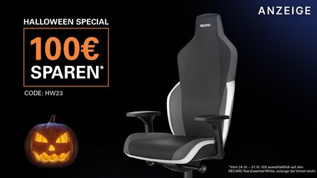 Halloween-Deal - Holt euch den RECARO Rae Essential White mit 100 Euro Rabatt!