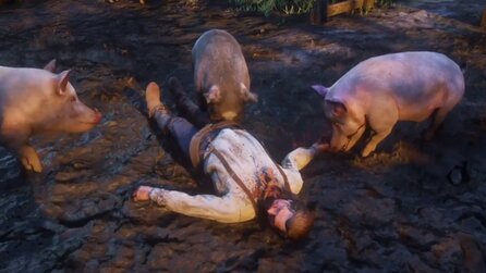 Schweine essen Menschen: Tierwelt von Red Dead Redemption 2 ist erschreckend realistisch