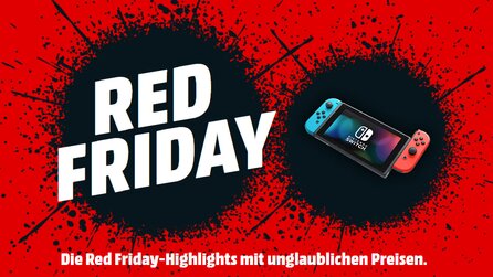 Nintendo Switch für 277 €, Samsung Galaxy S9 für 455 € - Red Friday auf MediaMarkt.de