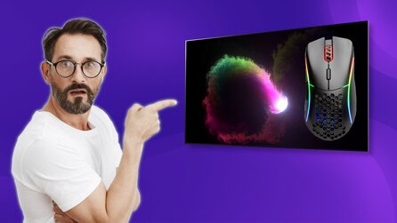 Setup mit Fernseher an der Wand statt Monitor auf dem Schreibtisch: Zwei Details lobt die Community besonders