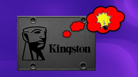 So etwas habe ich in über 20 Jahren Erfahrung mit Selbstbau-PCs noch nie gesehen: SSD samt Verpackung eingebaut