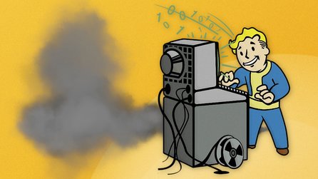 Ein Informatiker lässt bei seinem PC ausgerechnet den wichtigen CPU-Kühler weg und nutzt trotzdem Wärmeleitpaste - aber wie!